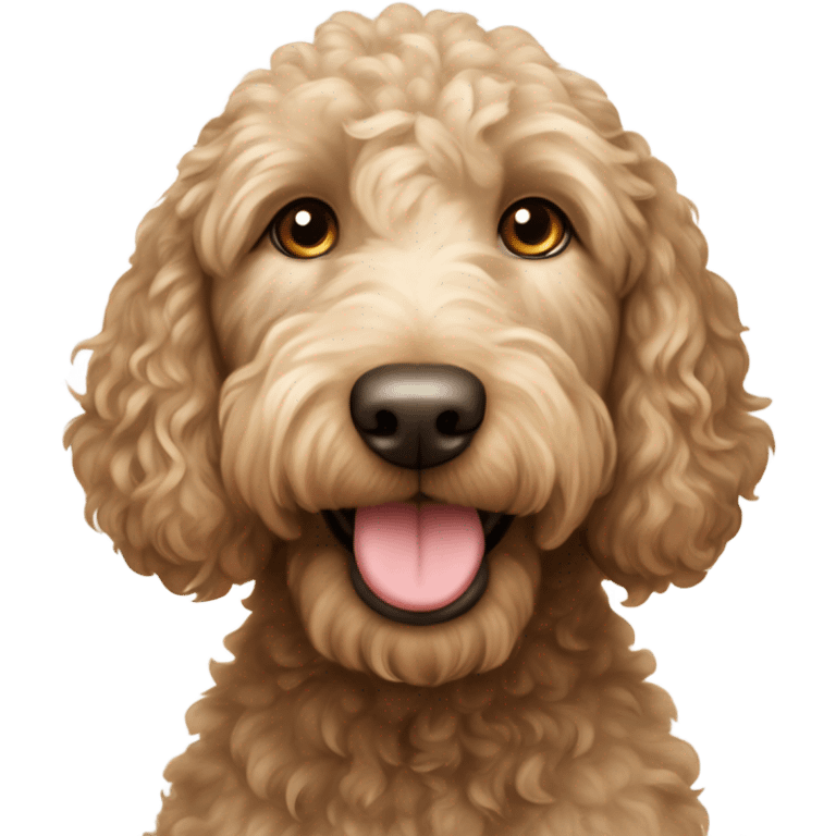 Labradoodle  emoji