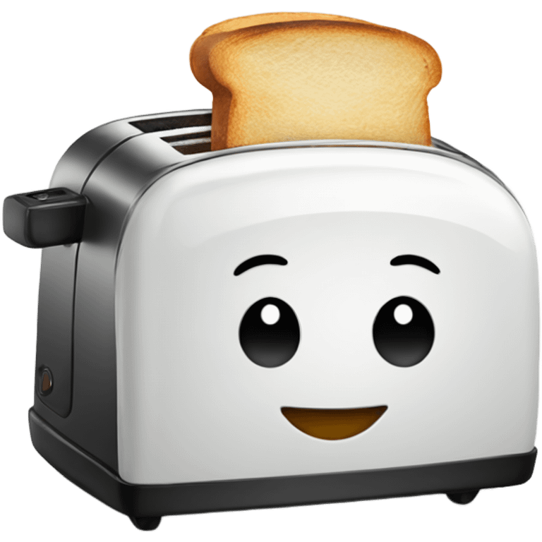 Happy toaster emoji