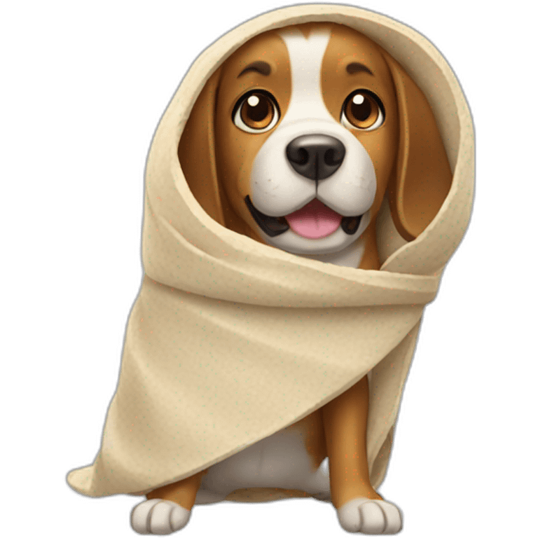 dog burrito emoji