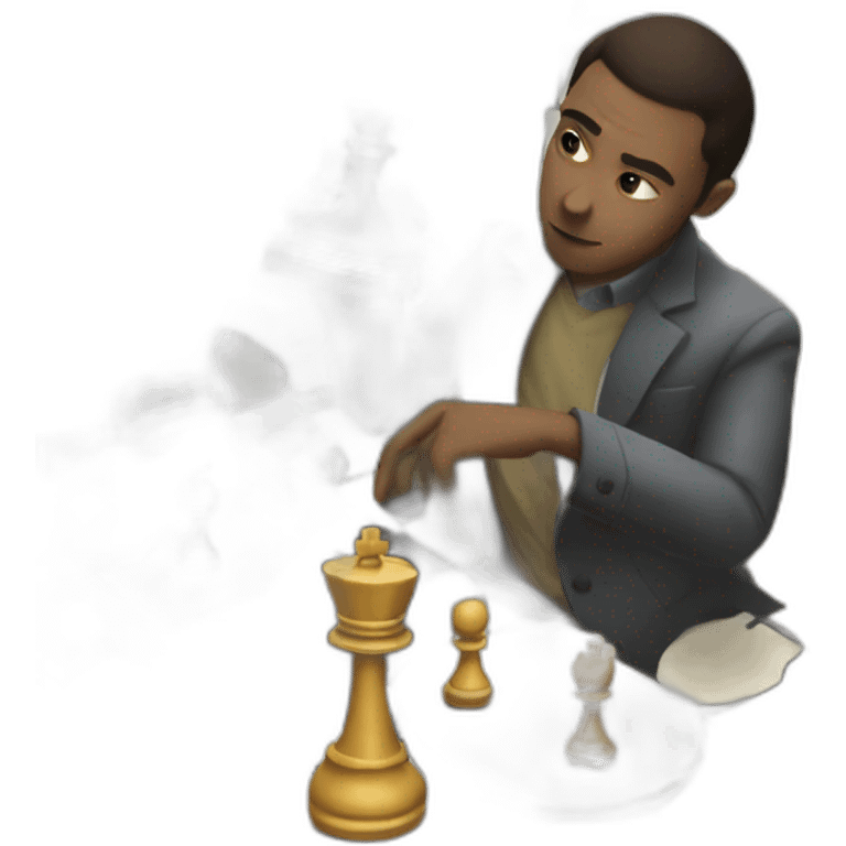 Criminals playing chess emoji