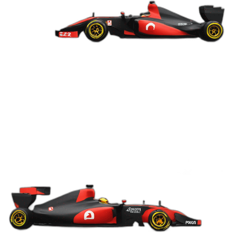 Swiss formula1 car emoji