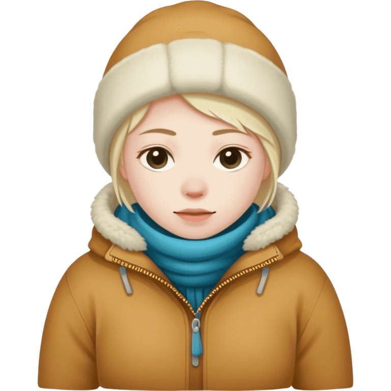 greenland citizen standing full scale emoji