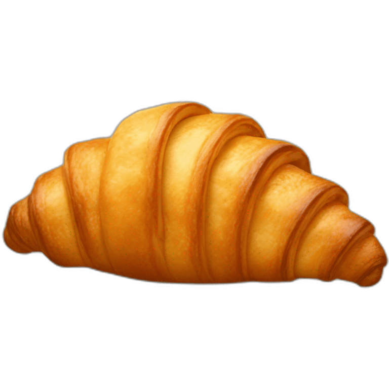 A croissant emoji