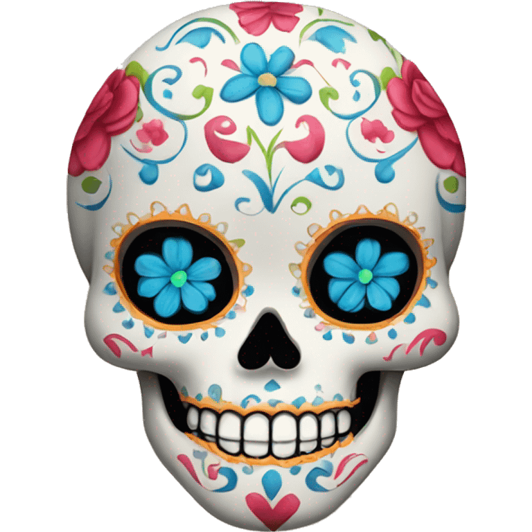 Sugar skull emoji