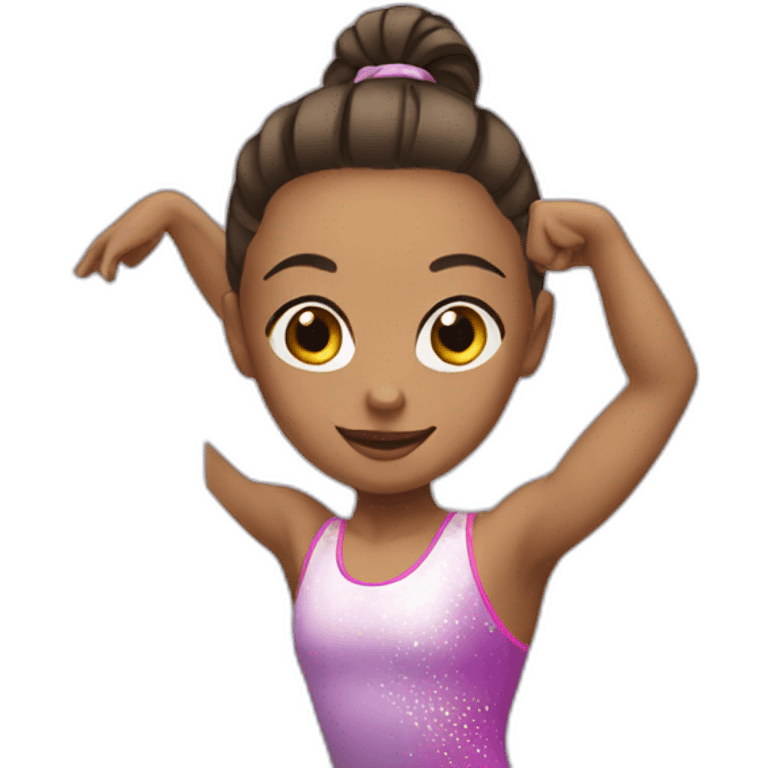 gymnast girl emoji