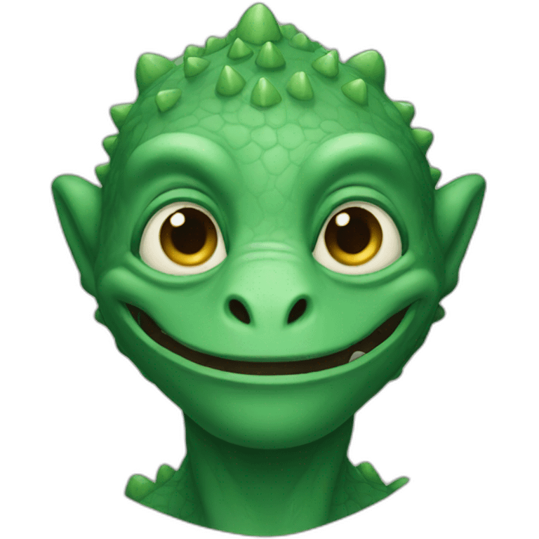 Lizard man emoji