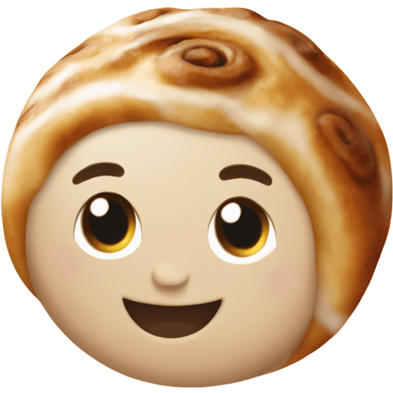 Cinnamon roll emoji