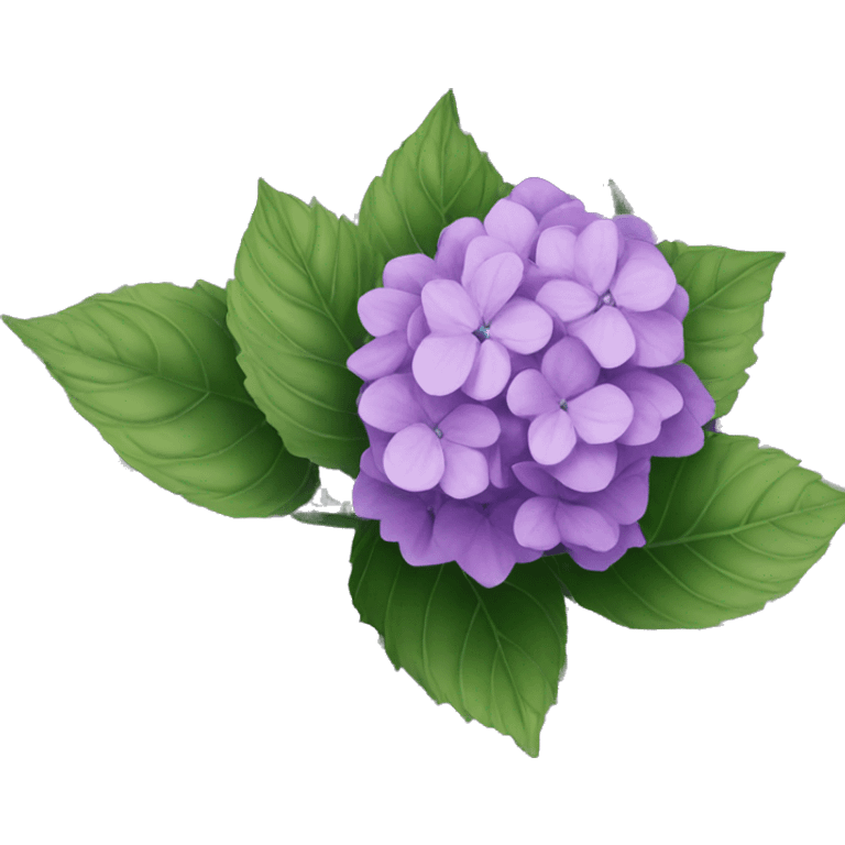 Purple Hydrangea emoji