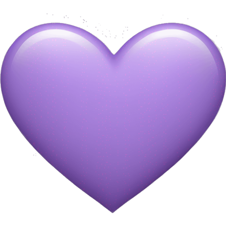 light purple heart emoji