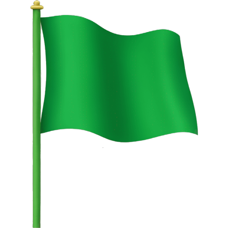 Green flag emoji