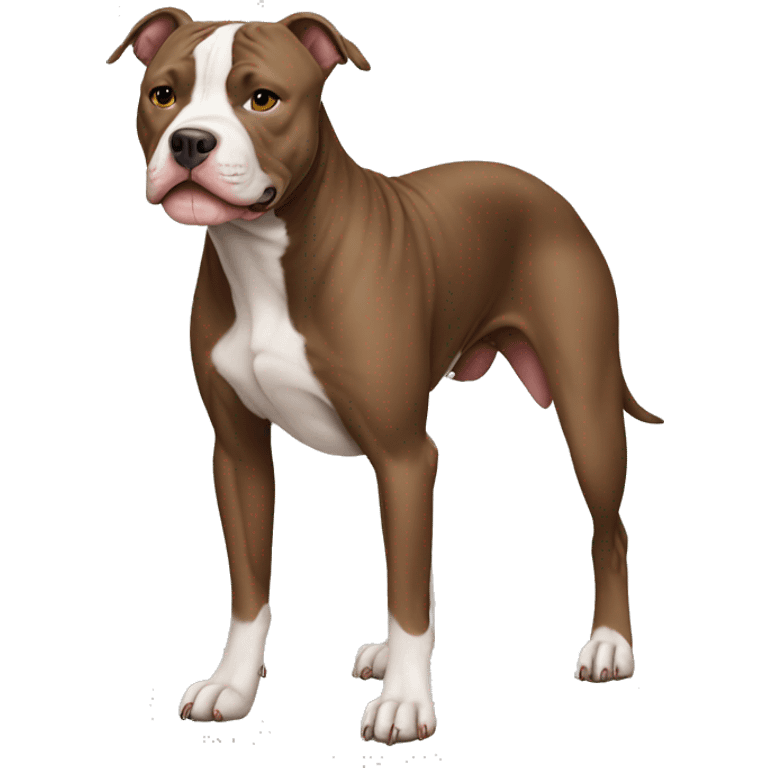 pitbull full body emoji