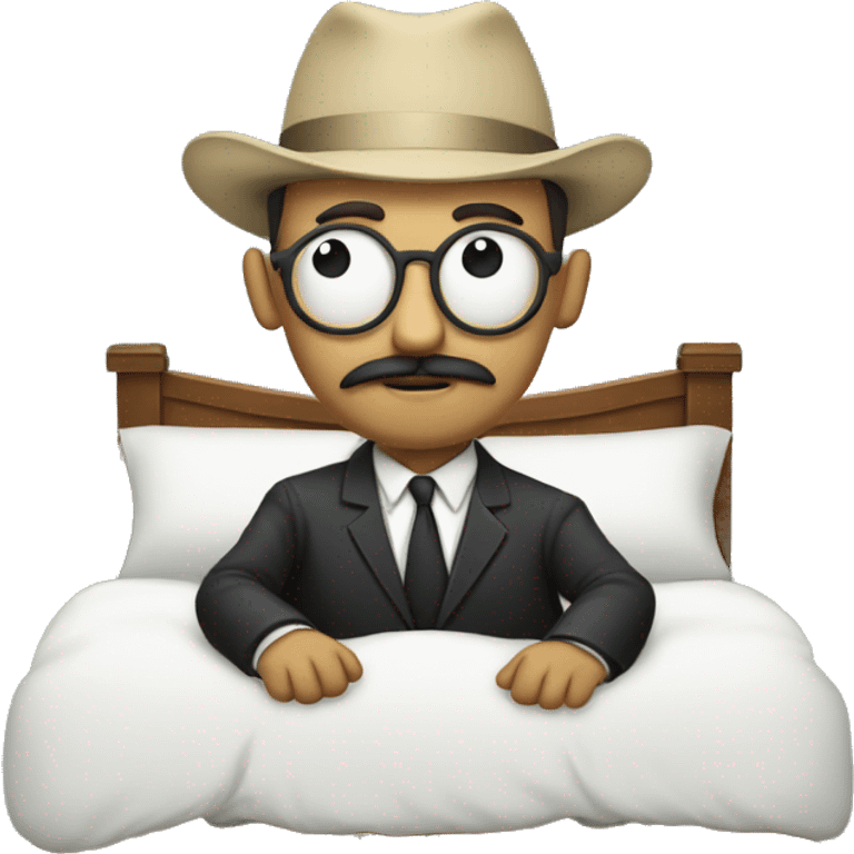 Pessoa na cama emoji