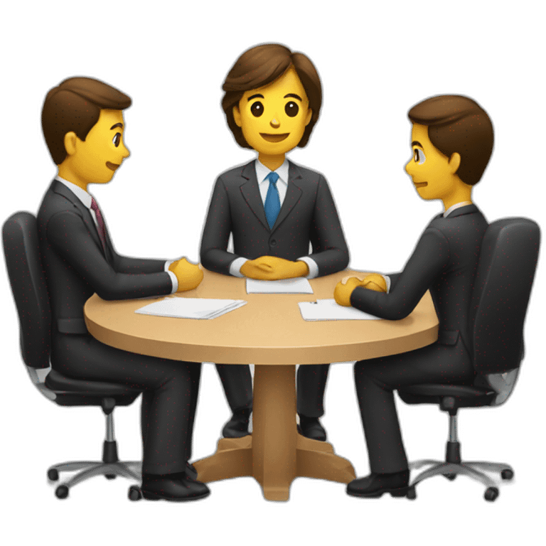 business meeting emoji