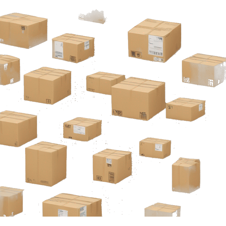 Amazon packages emoji