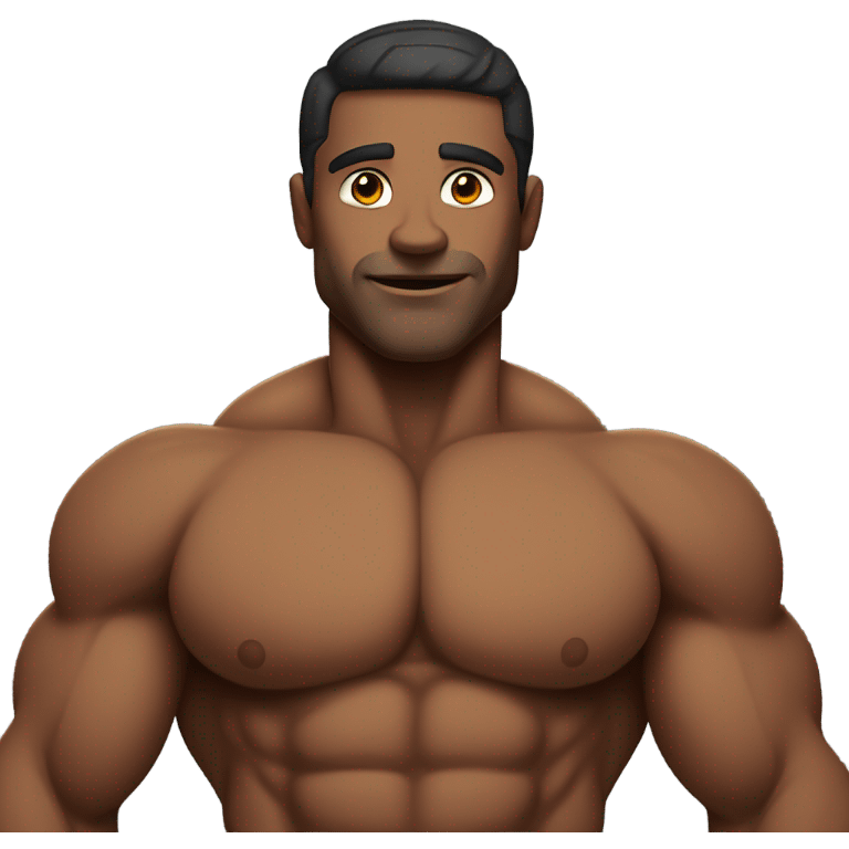 Guy with big muscles  emoji