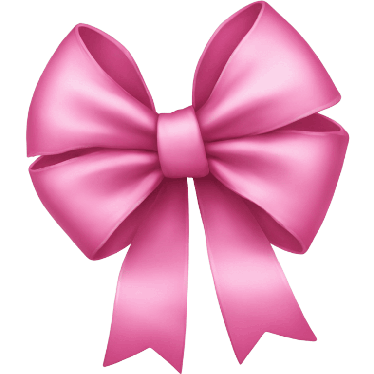 pink bow emoji