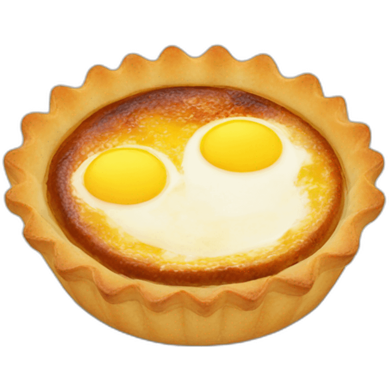 Egg tart emoji