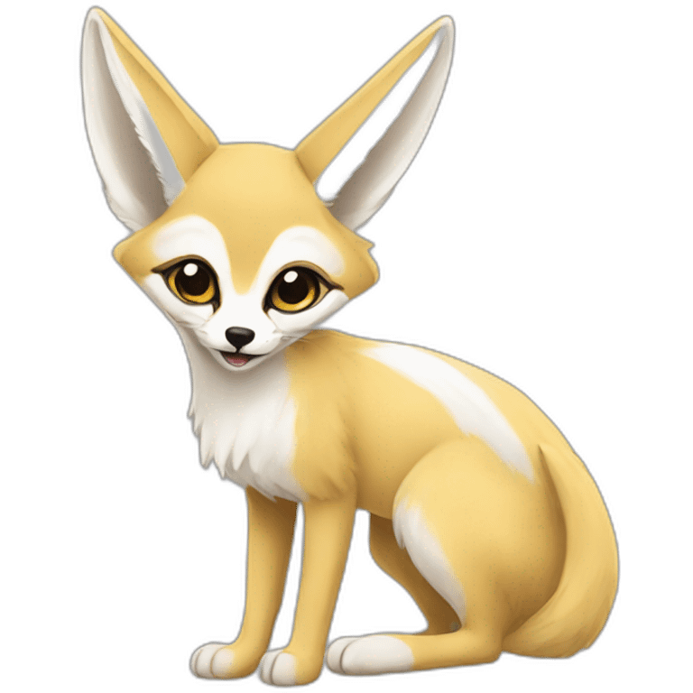 Fennec supporter Algérie emoji