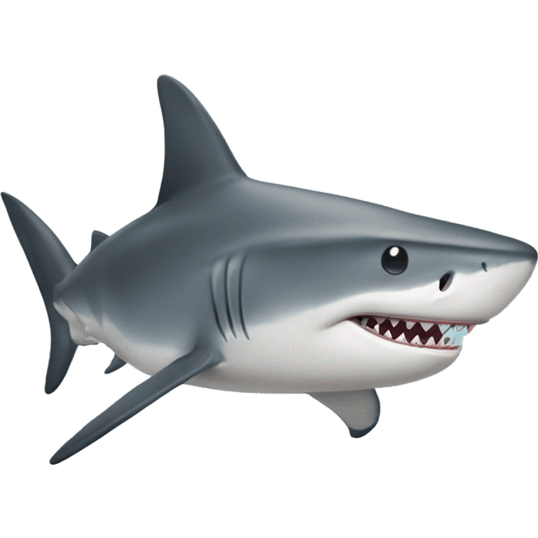 shark with tophate emoji