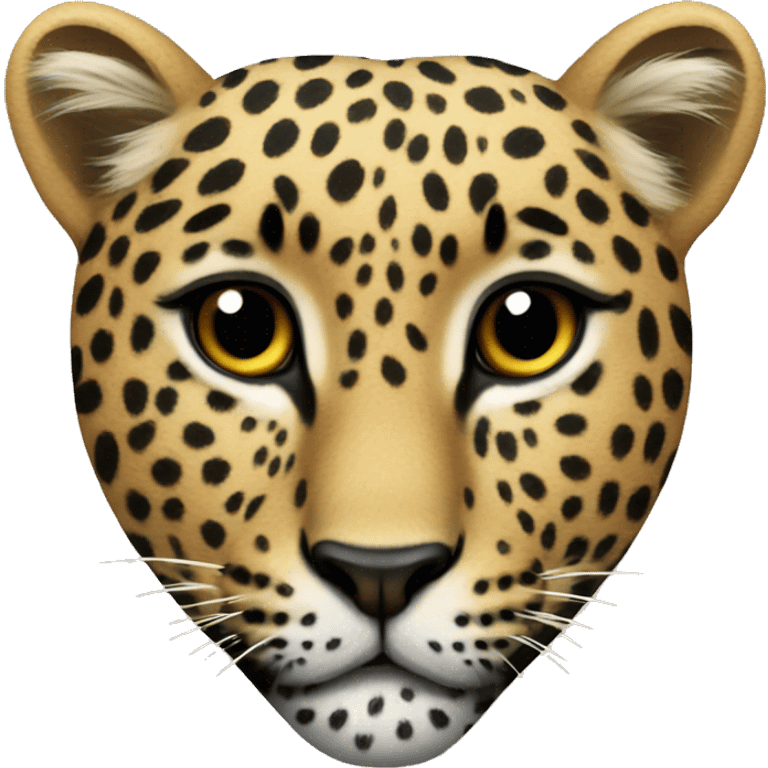 Leoparde heart emoji