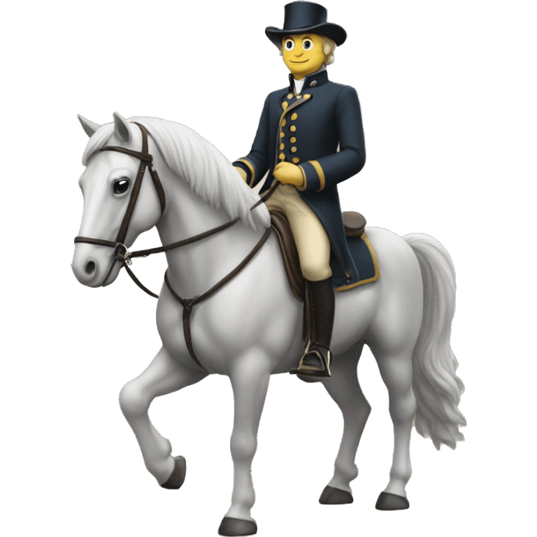 Watson sur un cheval emoji