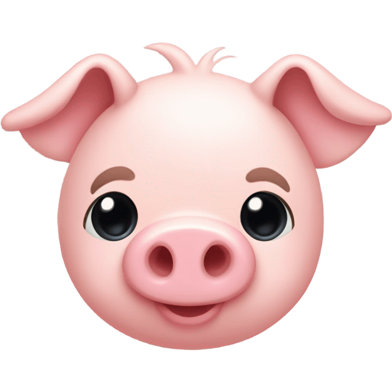 stuffed pig cute emoji