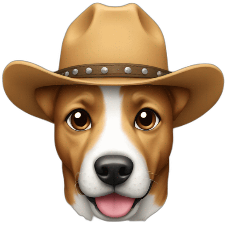 Dog dog dog dog cowboy emoji