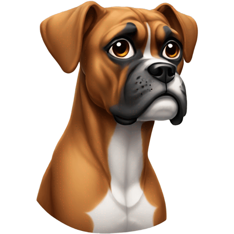 Boxer dog emoji