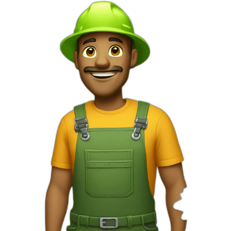 Landscaper emoji