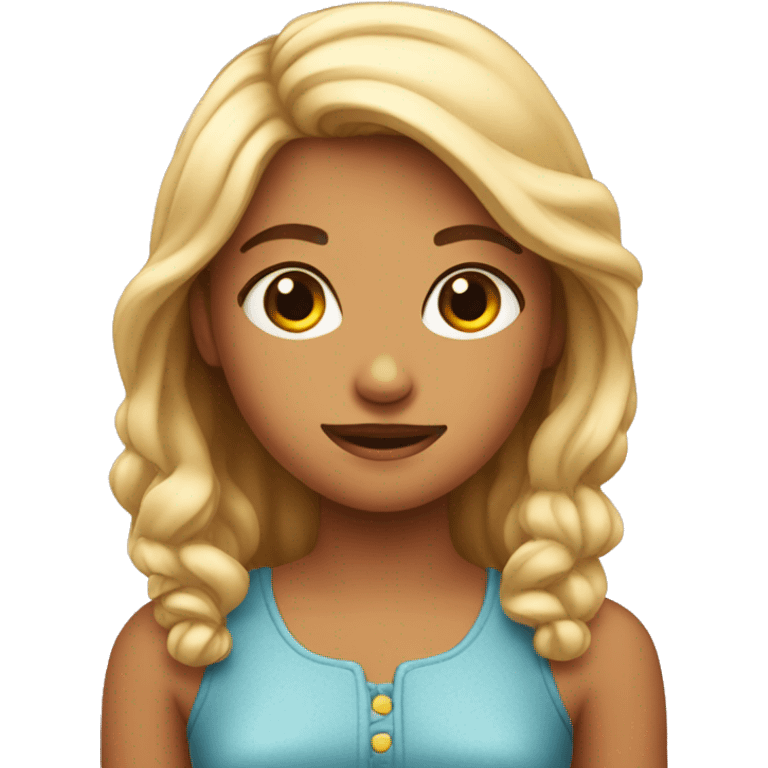 an emoji of a girluy girl emoji