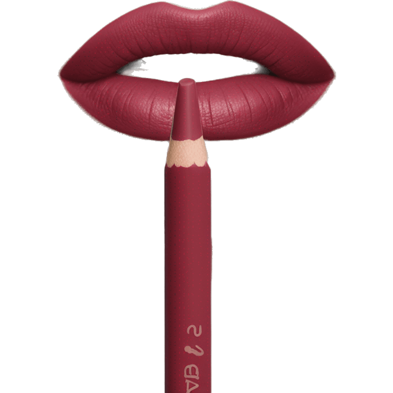 mac lip pencil in shade whirl  emoji