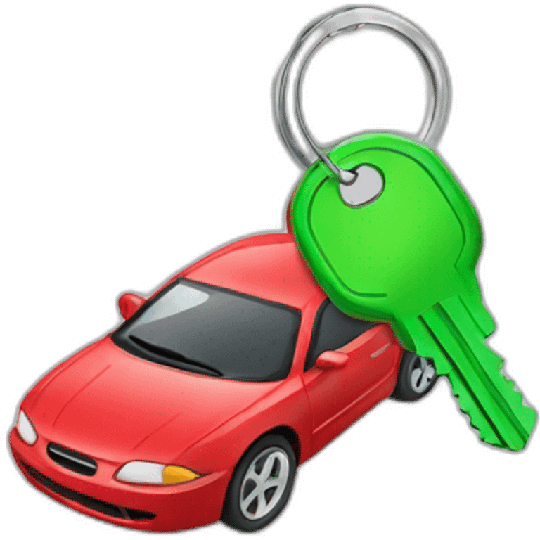 Car keys emoji