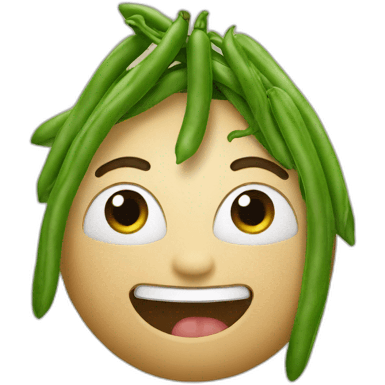 green bean emoji