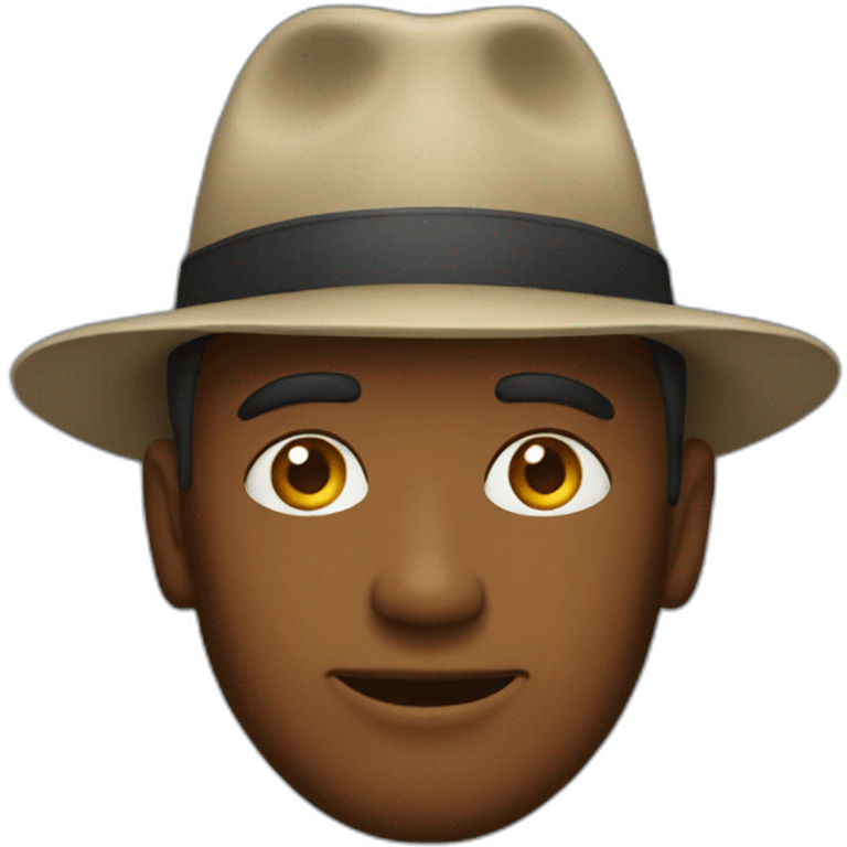 man in a hat emoji