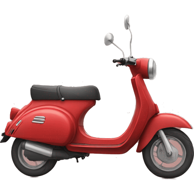 red scooter emoji