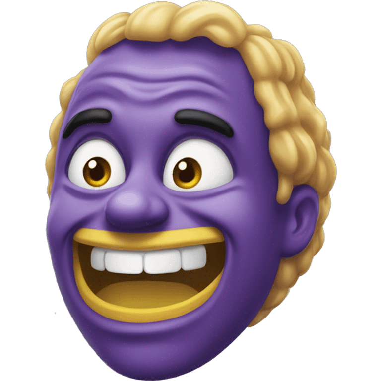 grimace mcdonald’s  emoji