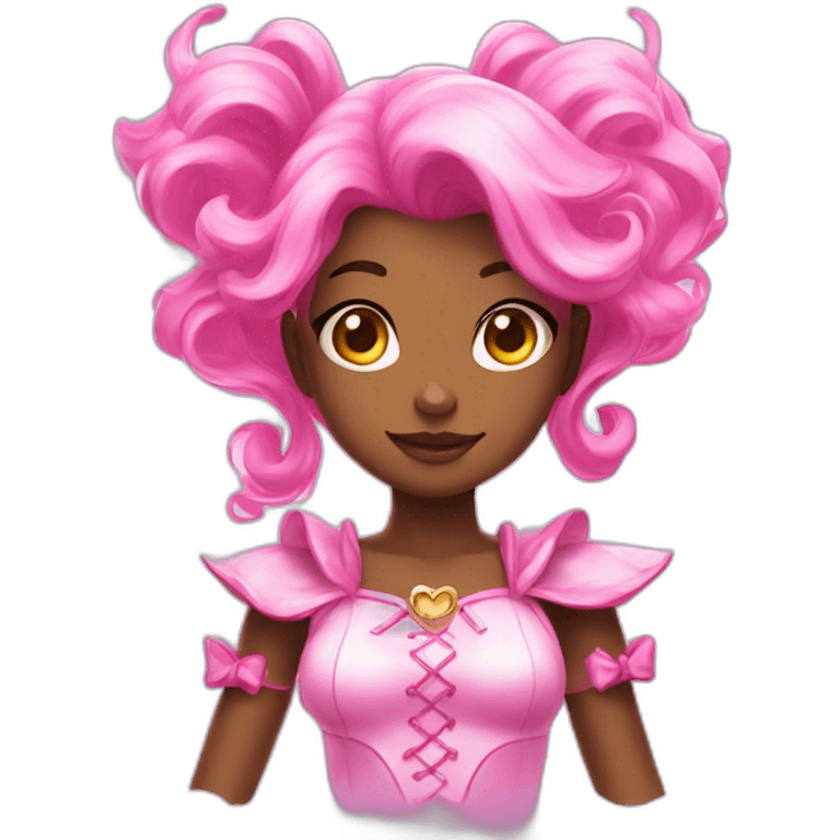 Pink magical girl emoji