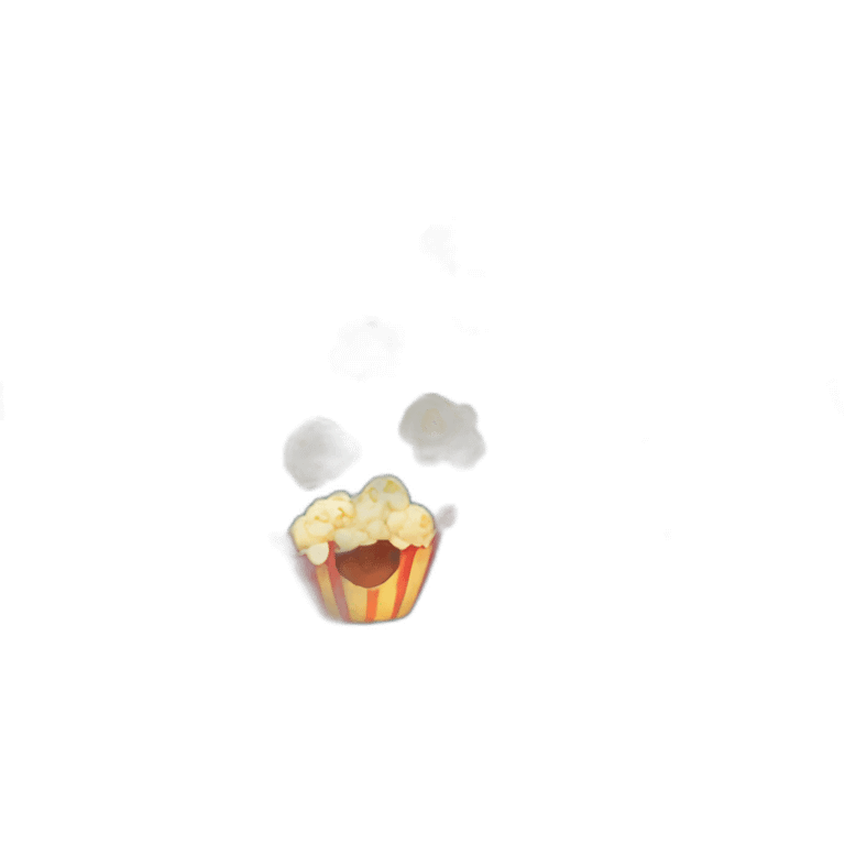 dragon cute popcorn emoji