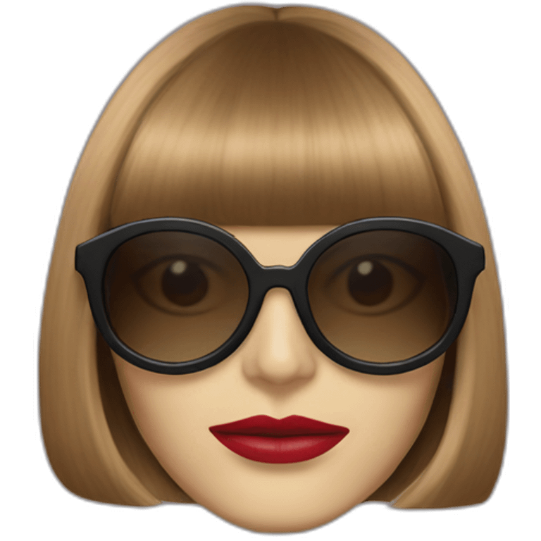 Anna wintour Dart Fener mask emoji