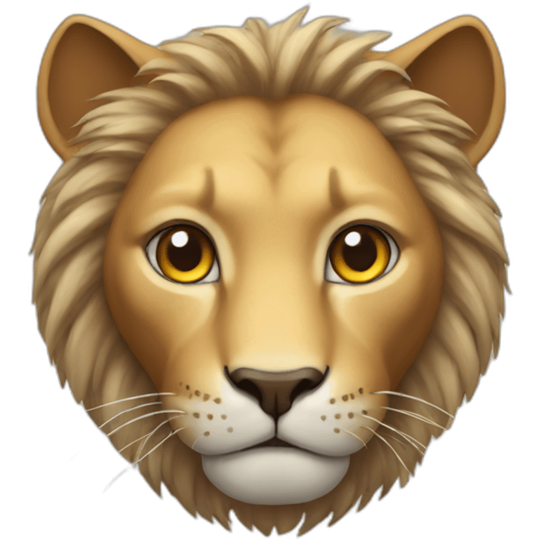 cat lion emoji