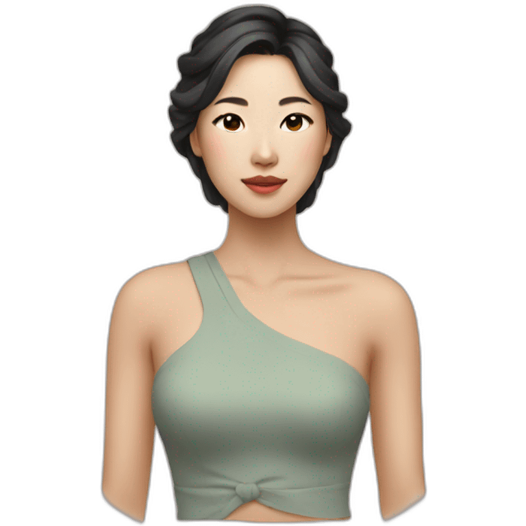 aesthetic asian woman emoji