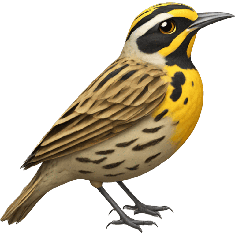 Meadowlark bird  emoji