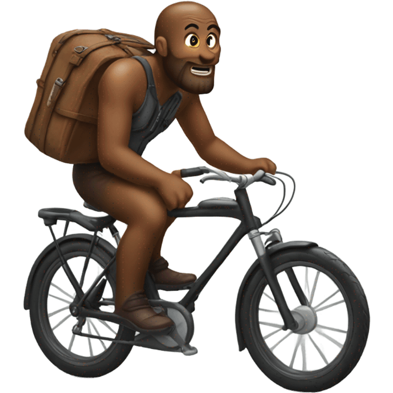 giant with a beaon a bike  emoji