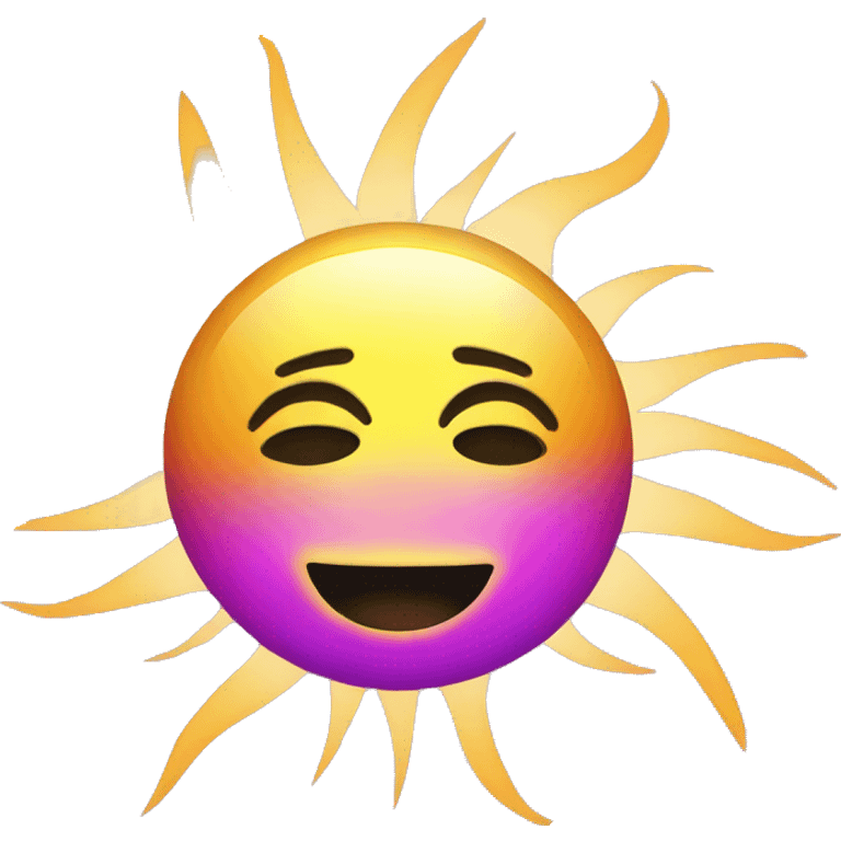 discobal with sun emoji