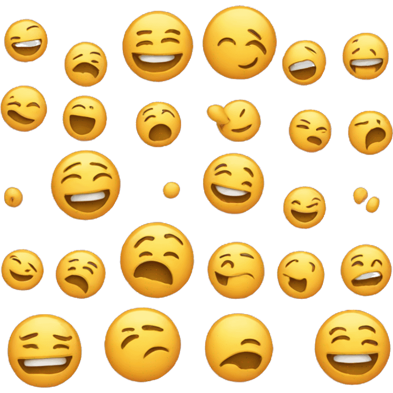 downward moving smiling emoji emoji