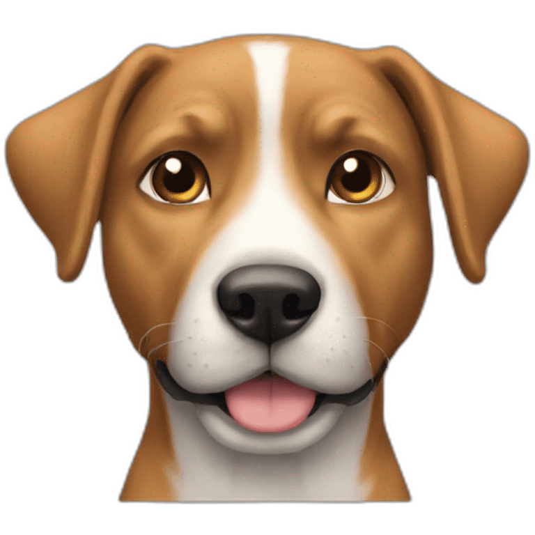 Chat baise chien emoji