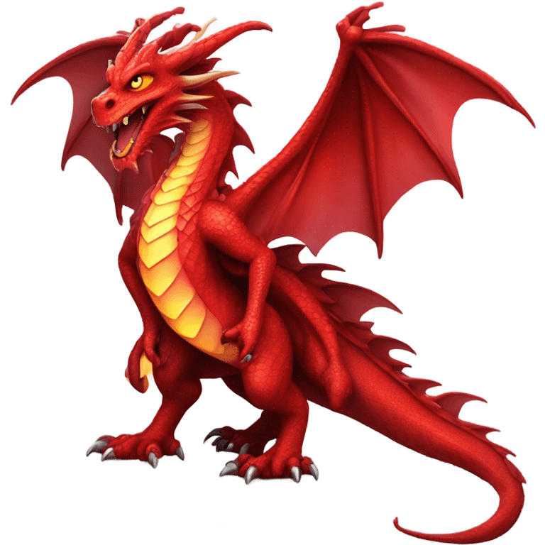 Red dragon emoji