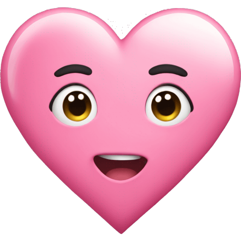 pink heart cute em swee emoji