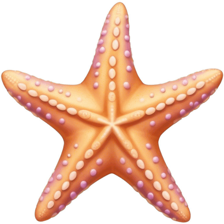 pastel malted starfish emoji