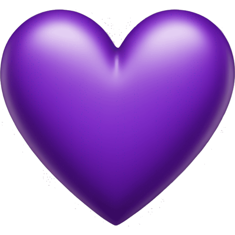 purple heart emoji